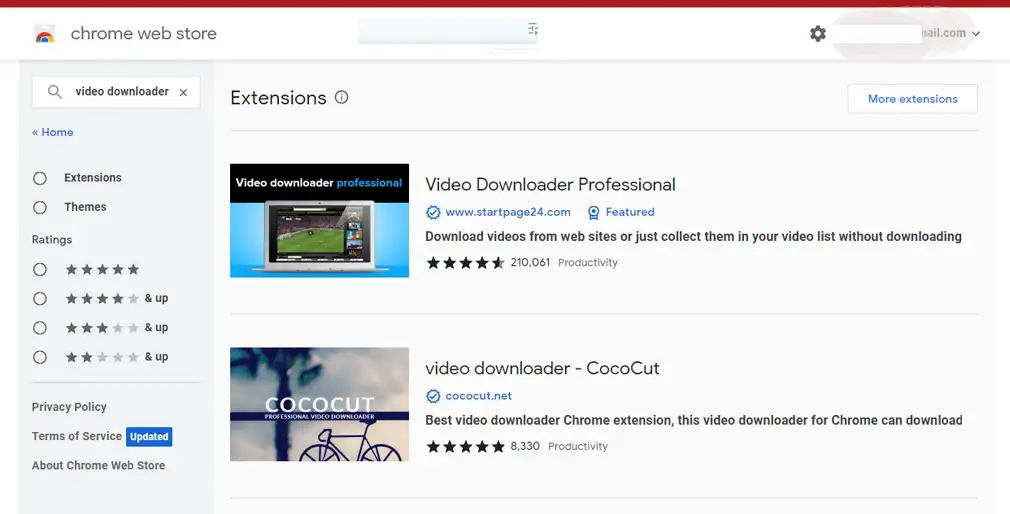 Google Drive video Downloader Chrome