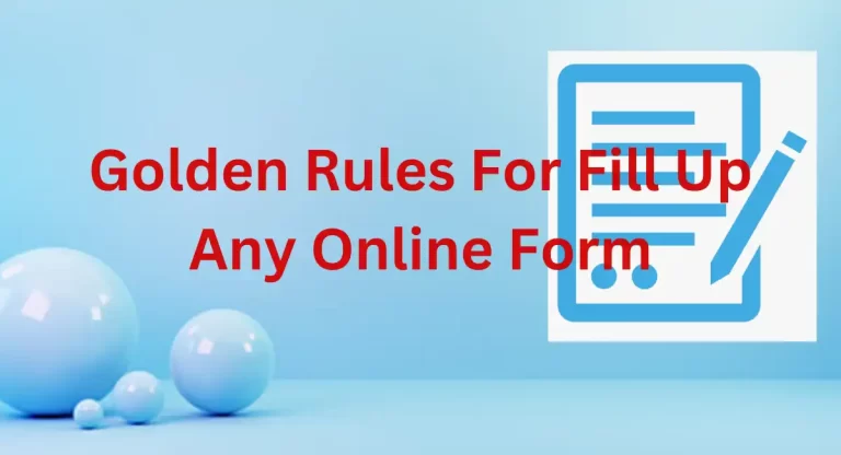 Fill Up Any Form Online